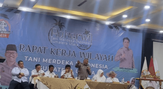 Tani Merdeka Indonesia Sumut Jalin Sinergi Strategis dengan Partai Gerindra