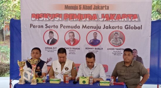 Apresiasi Barisan Jakarta, Chico Hakim Bangga Bisa Berada Ditengah Anak Muda