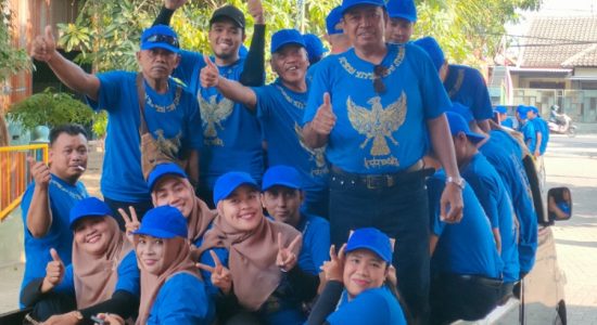 Warga Semambung Meriahkan Gerak Jalan HUT RI ke-80 di Kecamatan Wonoayu Sidoarjo
