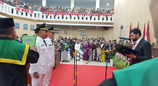 Muzakir Manaf Lantik Safaruddin-Zaman Akli Pimpin Abdya