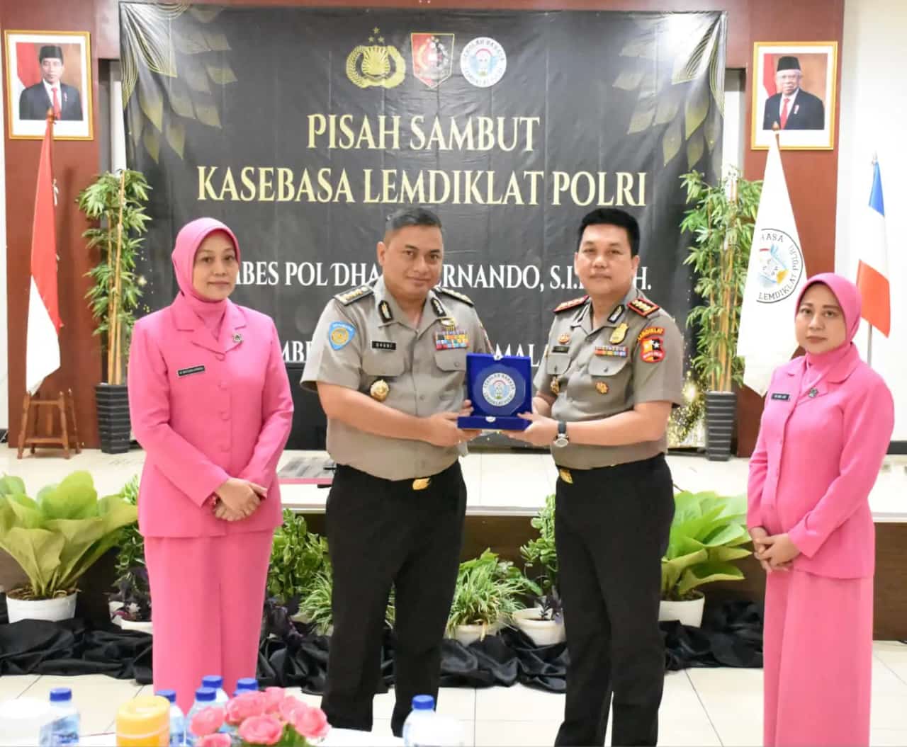 Serah terima jabatan telah dilaksanakan di Lemdiklat Rabu 2 Oktober 2024