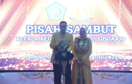 Kepala Kejari Sidoarjo yang baru, Zaidar Rasepta, S.H., M.M