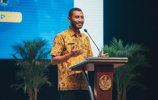 Wakil Ketua Umum pengurus pusat Aliansi Nelayan Melanesia (ANM) Syahrul Rumau.